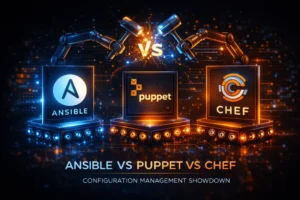 ansible vs puppet vs chef